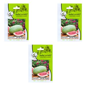 بذر هندوانه چارلستون آرکا بذر ایرانیان کد ark. 023 مجموعه 3 عددی